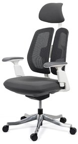 RESIGILAT - Scaun ergonomic multifunctional cu brate reglabile SYYT 9505 gri