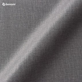 Colțar cu tapițerie din catifea și șezlong pe partea dreaptă Windsor &amp; Co Sofas Vesta, gri