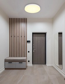 Plafoniera LED design modern simplu MATTHEW D-50cm alb/opal