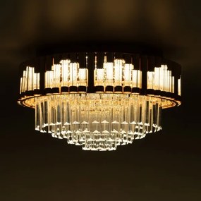 BRILAGI - Plafonieră LED reglabilă CROWN LED/41W/230V Ø 48 cm aurie + telecomandă