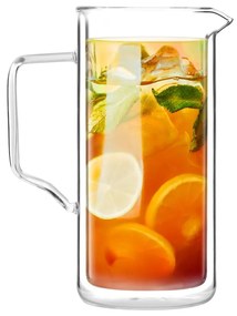 Ulcior cu perete dublu din sticlă borosilicată Vialli Design, 1 l