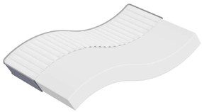 vidaXL Saltea din spumă, fermitate medie moale, 120x200 cm