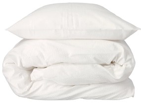 Lenjerie de pat din bumbac organic alb 200x140 cm Wave Optical - Södahl