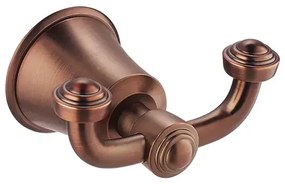 Cuier dublu Omnires Art Line cupru antic