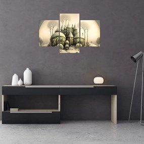 Tablou - Căsuțe de basm (90x60 cm)