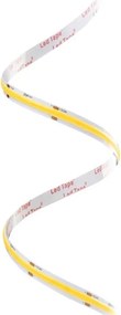 Bandă LED COB Gel Free GTV pentru mobilier, lumină neutră, 480 LED m, 660 lm m, 12V, IP20, 50 m Alb neutru, 10 W/m, 12 V, LED Cob, 660 lm/m, 8 mm