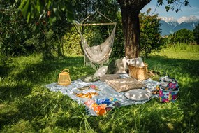 Cos termic pliabil pentru picnic, FLOWERS
