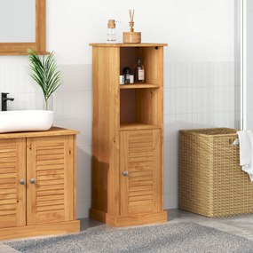 vidaXL Dulap de Baie cu depozitare VIGO maro miere 37 x 34 x 110 cm