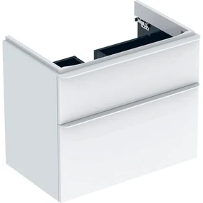 Geberit Smyle Square dulap 73.4x47x61.7 cm sub chiuveta pe perete alb 500.353.00.1