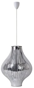 Lucide 06408/01/11 - Lampa suspendata POLI 1xE27/60W/230V crom
