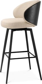 Scaun de bar design elegant LUX Camerota, Scalea sand