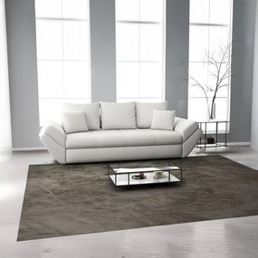 Canapea extensibilă dumonde cu ladă de depozitare si sezut confortabil din spuma high-density, Loana Euphoria Ivory 250x100 cm