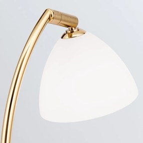 Lampa de masa design modern OPALDESIGN, auriu mat