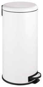 WENKO 22709100 - Coș LEMAN 30,5x64 cm alb/negru
