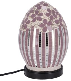 Lampa de masa Mozaic Flower h 21,5 cm