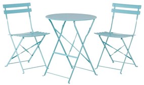 Set mobilier de grădină Bonami Essentials Retro, albastru