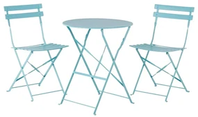Set mobilier de grădină Bonami Essentials Retro, albastru
