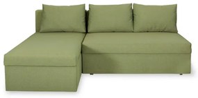 Coltar Extensibil Cu Lada Depozitare Modulo, Interschimbabil Stanga/Dreapta, Verde