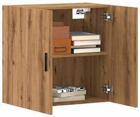 vidaXL Dulap de perete, stejar artizanal, 60x31x60 cm, lemn prelucrat