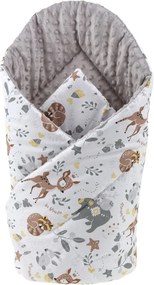 ShopJK FAȘĂ ÎNFĂȘAT COPII CU DOUĂ FEȚE - MINKY CERB