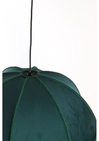 Lustră în culoarea petrol cu abajur textil ø 60 cm Malacia – Light &amp; Living