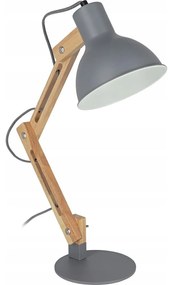 Lampă de masă 1xE27/40W/230V gri