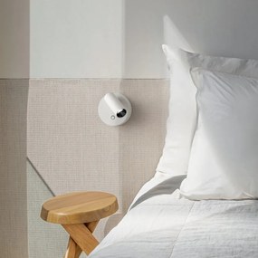 Aplica cu reader LED directionabil USB-C ELF AP BIANCO