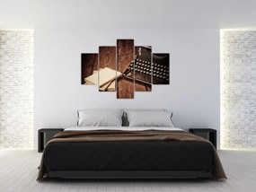 Tablou - Mașina de scris (150x105 cm)