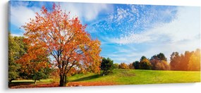 Tablou - Peisaj de toamnă (120x50 cm)