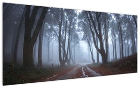 Tablou - Zi cu ploaie (120x50 cm), în 40 de alte dimensiuni noi