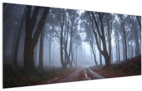 Tablou - Zi cu ploaie (120x50 cm)