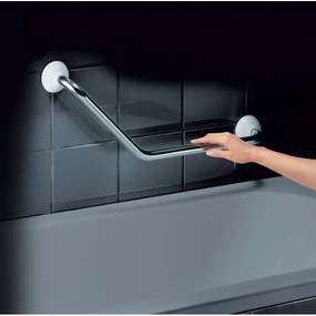 Spirella Mâner unghiular pentru baie ECO, crom, 71cm