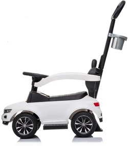 Bicicletă fără pedale Volkswagen 3 în 1 alb/negru