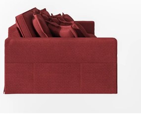 Canapea roșie 236 cm Nora – Ropez