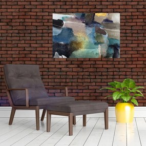 Tablou - Abstract acuarelă (90x60 cm)