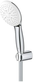 Grohe Tempesta 110 Set dus cu suport fix neajustabil, 3 jeturi crom