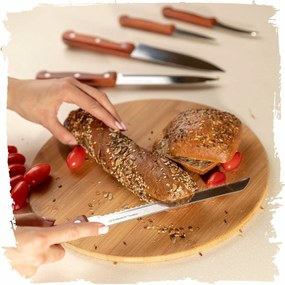 Florina Cuțit pentru pâine Wood, 20 cm