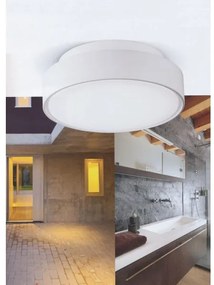 Fabas 3229/65/102 - Plafoniera baie HATTON 2xE27/30W/230V IP65