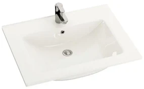 Lavoar încastrat BATH DELUXE 06-060-60-11-01 CHICAGO 61x46,5 cm alb lucios