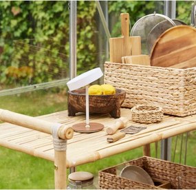 Halo Design 745760- Lampă LED reîncărcabilă reglabilă ON THE MOVE LED/2,5W/4000 mAh alb/lemn