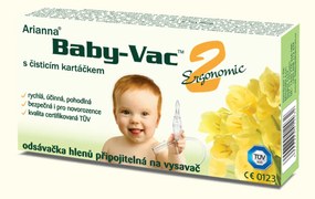 Arianna Copil mucus extractor - Arianna Baby-vac 2 cu mai curat perie