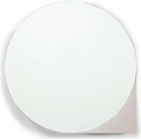 Dulap de baie taupe suspendat/cu oglindă din metal 55x55 cm Sonnet – Spinder Design