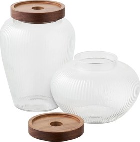 Recipiente 2 buc. din sticlă Maya – House Nordic