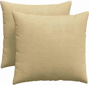 vidaXL Perne pentru canapea 2 pcs Gri Verde 50 x 50 cm