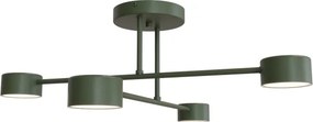 Lustră aplicată HALO 4xGX53/10W/230V verde