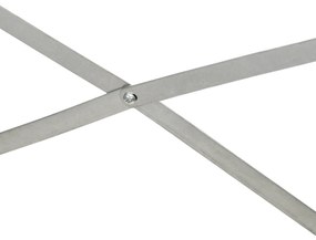 Outsunny Ghiveci de plante, Pat de flori portabil pentru plantare, îngrijire și crescere, Pat înalt, Oțel, Gri deschis | Aosom Romania