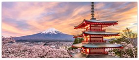 Tablou - Fuji (120x50 cm)