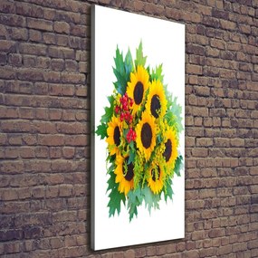 Tablou pe pânză canvas Buchet de floarea-soarelui