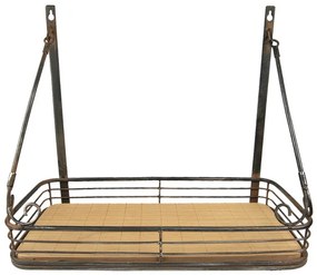 Raft de perete, din metal, Rustmere