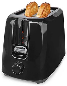 Prăjitor de pâine cu două fante Nedis KABT150EBK 700W/230V negru